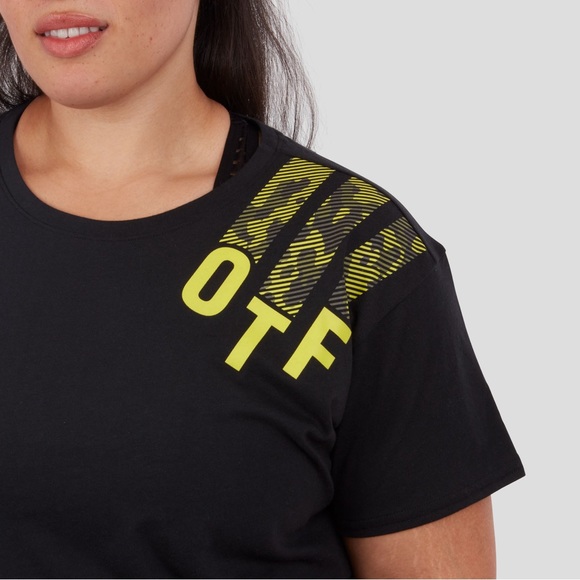 🆕Cropped ORANGETHEORY T-Shirt, Size Medium - Picture 9 of 12